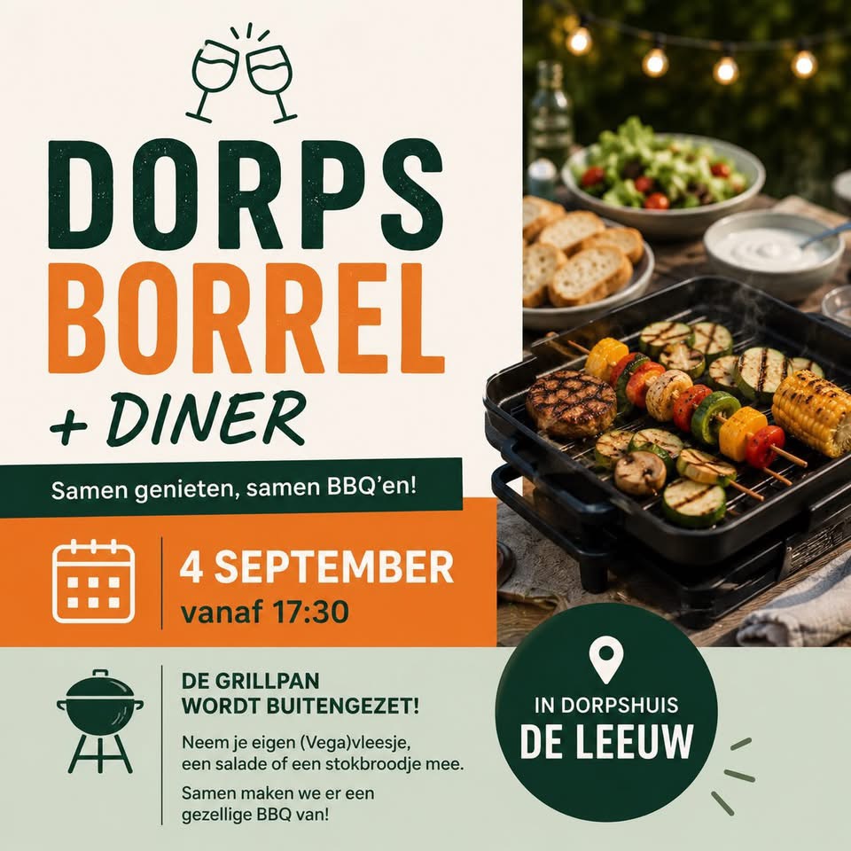 Dorpsborrel en BBQ