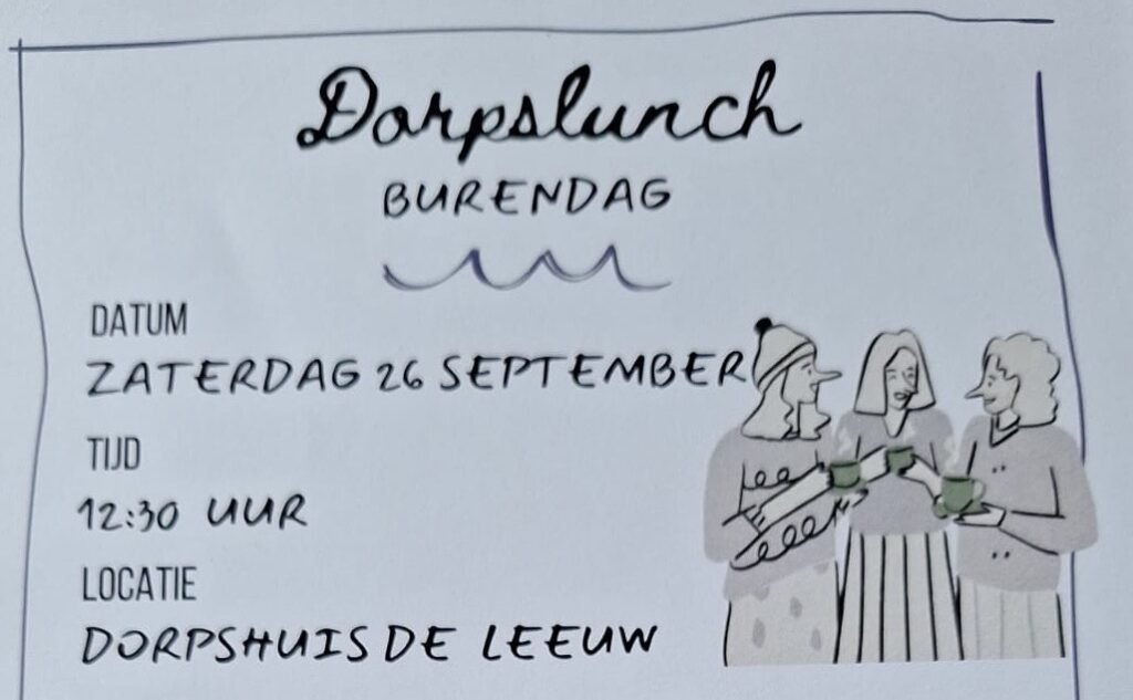 Dorpslunch - burendag