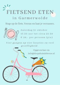 Fietsend eten